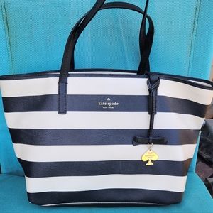 Kate Spade striped tote